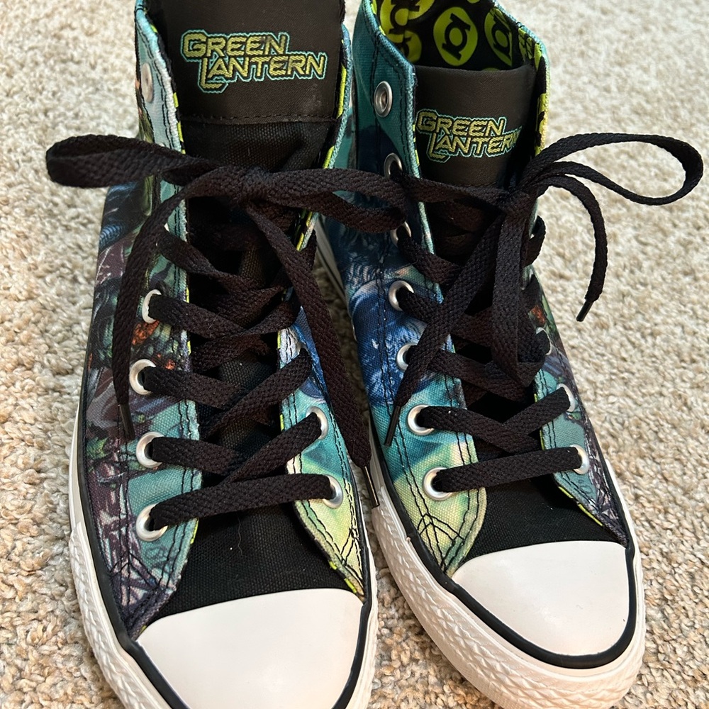 Converse DC Green Lantern Hi-top Sneakers - Picture 2 of 6
